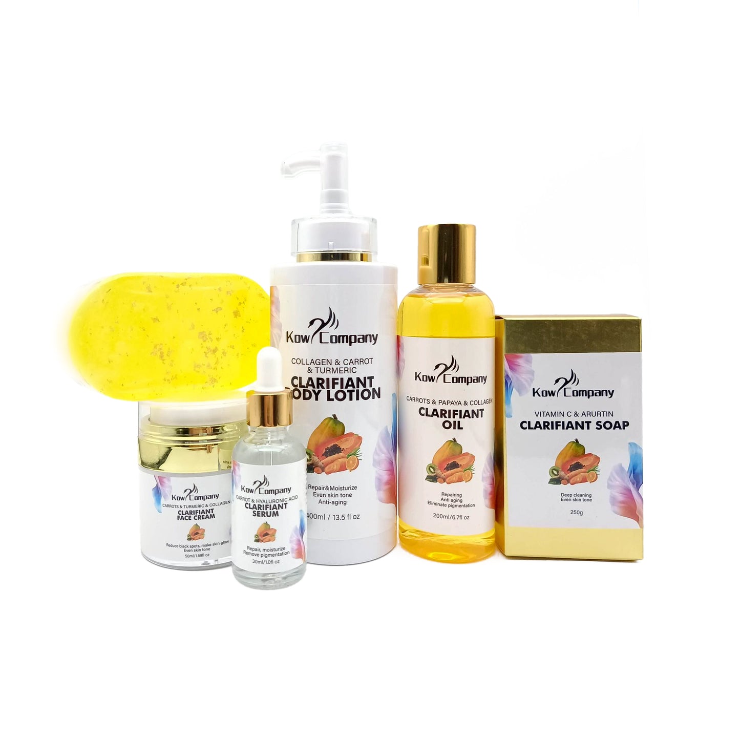 Collagen Carrot Moisture Caramel Skin Set