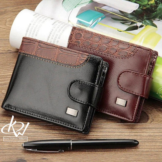 Compact Leather Wallet